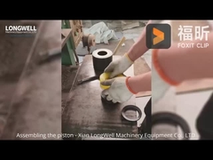 Красный PU резиновый поршневый грязевой насос AH000004050200 Среднее давление